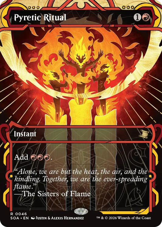 Image for Pyretic Ritual (46) (Secrets of Strixhaven: Mystical Archive) - Magic: The Gathering