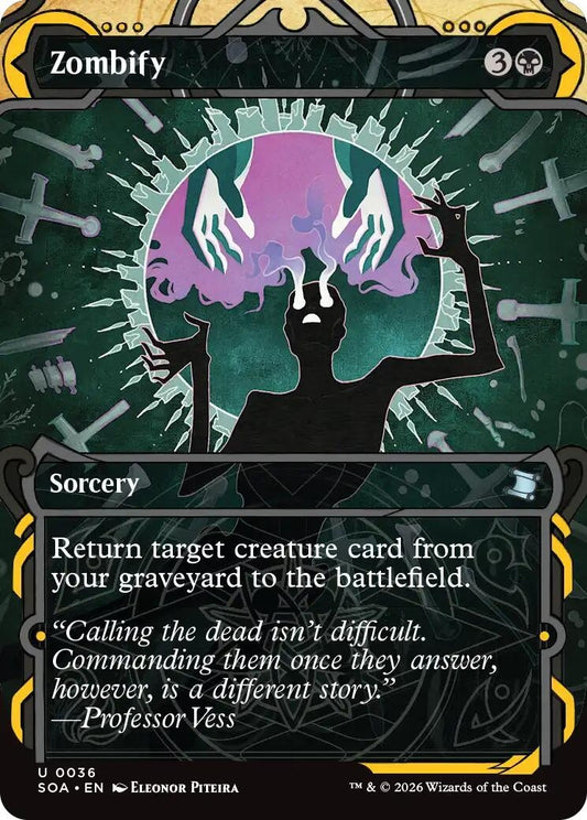 Image for Zombify (36) (Secrets of Strixhaven: Mystical Archive) - Magic: The Gathering