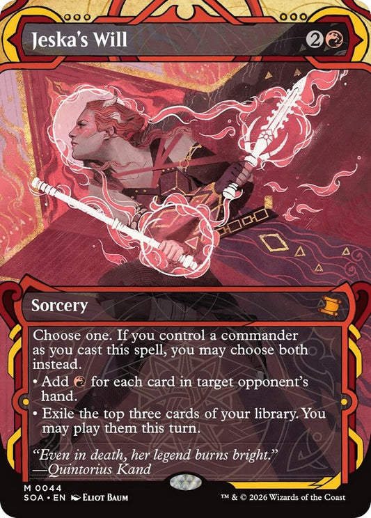 Image for Jeska's Will (44) (Secrets of Strixhaven: Mystical Archive) - Magic: The Gathering