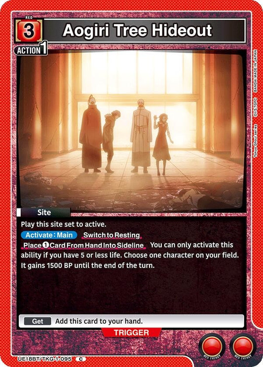Image for Aogiri Tree Hideout (UE18BT/TKG-1-095) (UE18BT: Tokyo Ghoul) - Union Arena