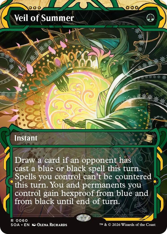 Image for Veil of Summer (60) (Secrets of Strixhaven: Mystical Archive) - Magic: The Gathering