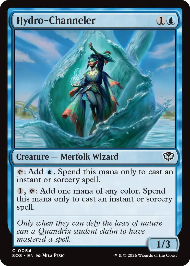 Image for Hydro-Channeler (54) (Secrets of Strixhaven) - Magic: The Gathering