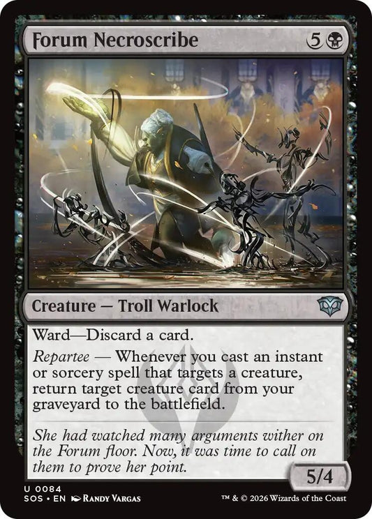 Image for Forum Necroscribe (84) (Secrets of Strixhaven) - Magic: The Gathering
