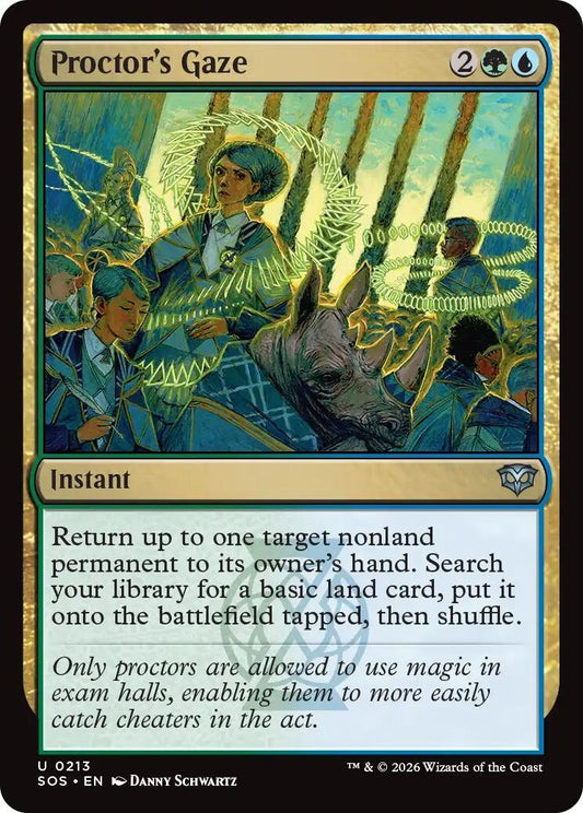 Image for Proctor's Gaze (213) (Secrets of Strixhaven) - Magic: The Gathering