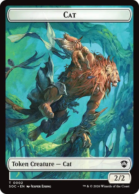 Image for Cat // Inkling (0022) Double-Sided Token (2 // 22) (Commander: Secrets of Strixhaven) - Magic: The Gathering