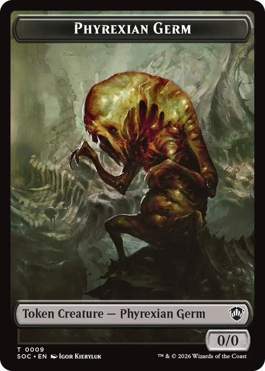 Image for Phyrexian Germ // Thopter Double-Sided Token (9 // 28) (Commander: Secrets of Strixhaven) - Magic: The Gathering