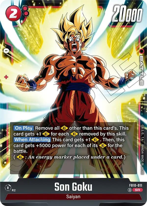 Image for Son Goku - FB10-011 (FB10-011) (Cross Force) (FB10) - Dragon Ball Super: Fusion World