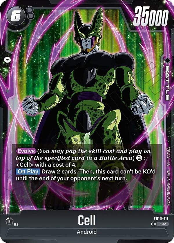 Image for Cell - FB10-111 (FB10-111) (Cross Force) (FB10) - Dragon Ball Super: Fusion World