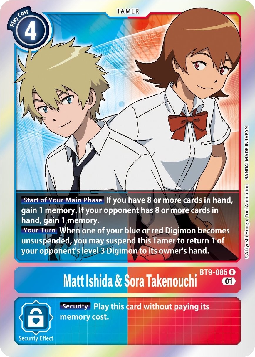 Matt Ishida & Sora Takenouchi [BT9-085] [X Record] | Red Riot Games CA