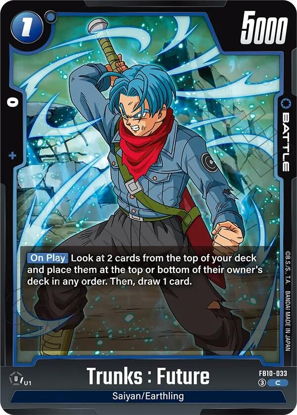 Image for Trunks : Future - FB10-033 (FB10-033) (Cross Force) (FB10) - Dragon Ball Super: Fusion World