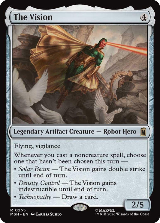Image for The Vision (255) (Marvel Super Heroes) - Magic: The Gathering