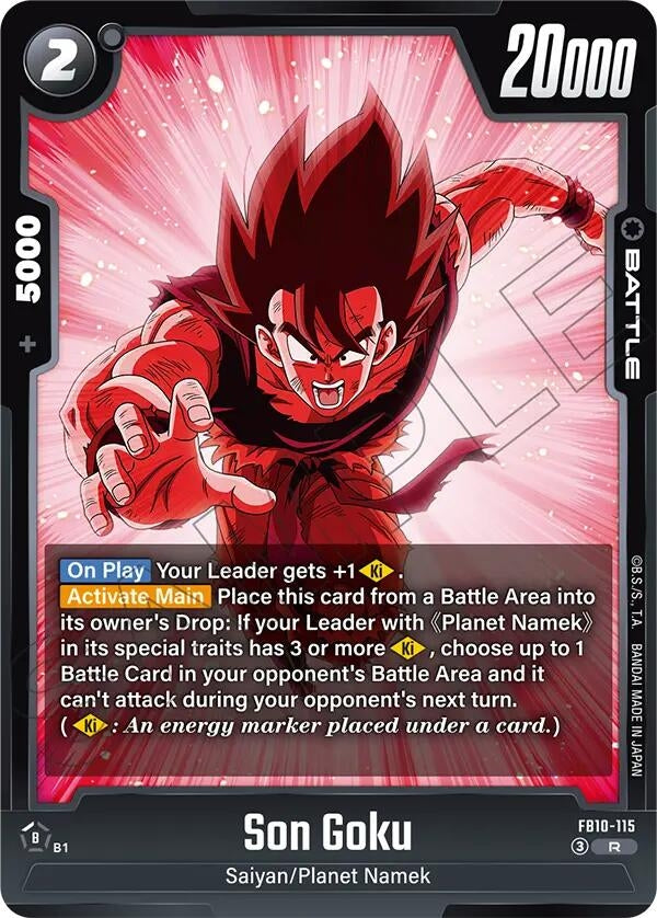 Image for Son Goku - FB10-115 (FB10-115) (Cross Force) (FB10) - Dragon Ball Super: Fusion World