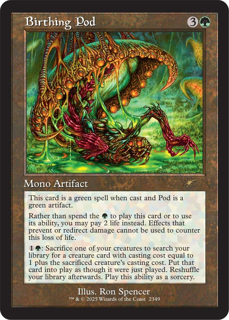 Image for Birthing Pod (2349) (Secret Lair Drop Series) (SLD) - Magic: The Gathering
