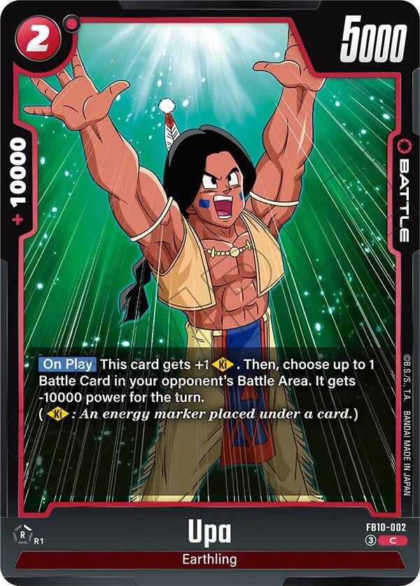 Image for Upa (FB10-002) (Cross Force) (FB10) - Dragon Ball Super: Fusion World