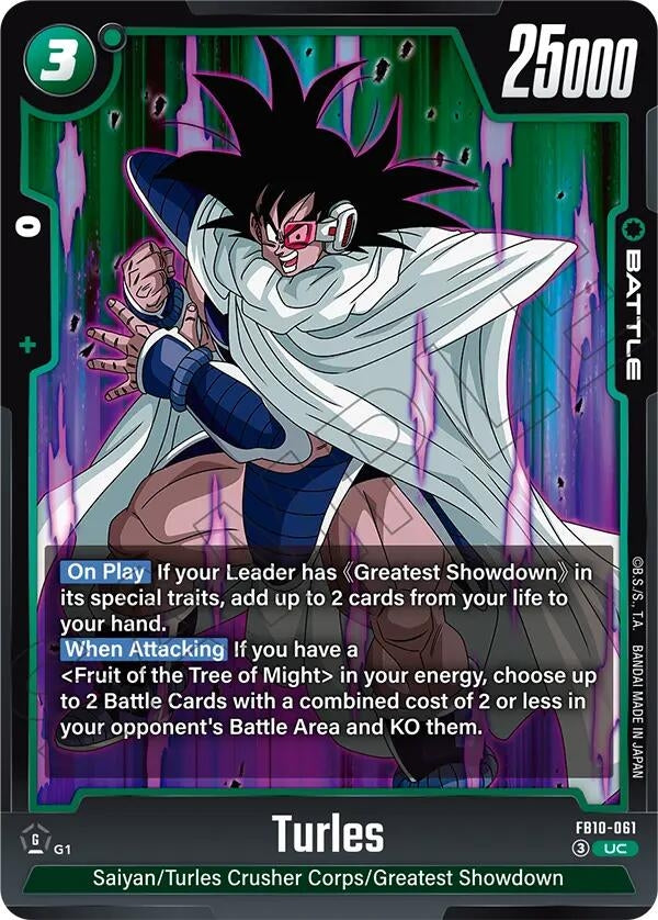 Image for Turles - FB10-061 (FB10-061) (Cross Force) (FB10) - Dragon Ball Super: Fusion World
