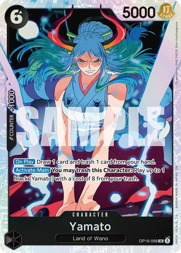 Image for Yamato (098) (OP16-098) (The Time of Battle) (OP16) - One Piece Card Game