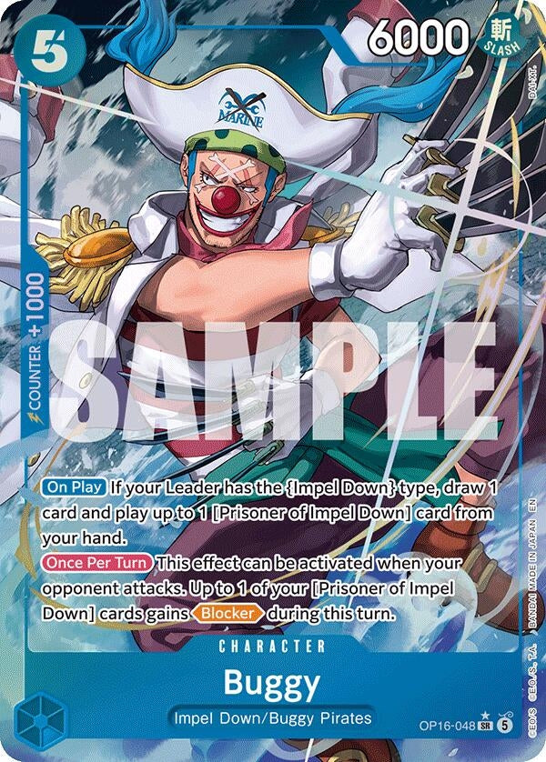 Image for Buggy (048) (Alternate Art) (OP16-048) (The Time of Battle) (OP16) - One Piece Card Game
