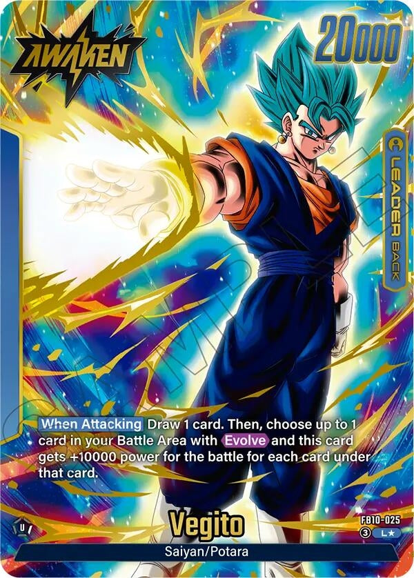 Image for Son Goku/Vegeta // Vegito (Alternate Art) (FB10-025) (Cross Force) (FB10) - Dragon Ball Super: Fusion World