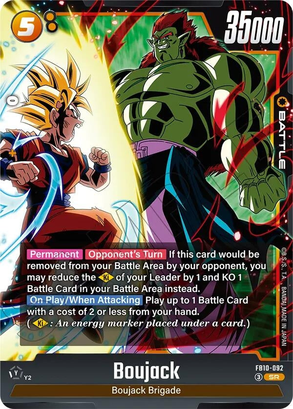 Image for Boujack - FB10-092 (FB10-092) (Cross Force) (FB10) - Dragon Ball Super: Fusion World