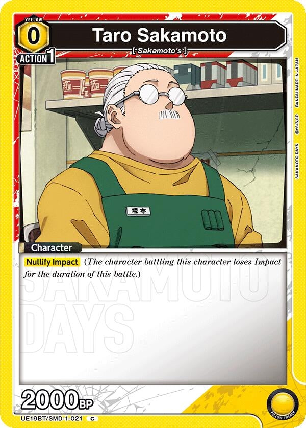 Image for Taro Sakamoto (021) (UE19BT/SMD-1-021) (UE19BT: SAKAMOTO DAYS) - Union Arena