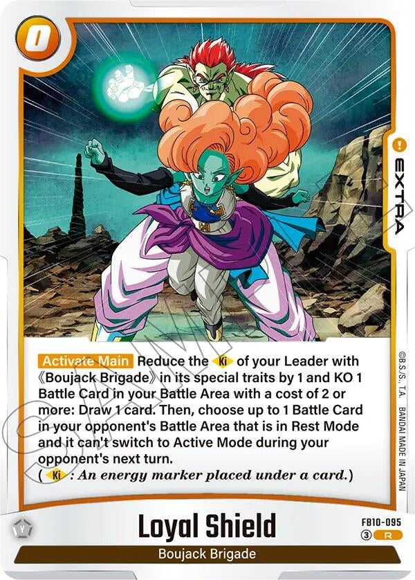Image for Loyal Shield (FB10-095) (Cross Force) (FB10) - Dragon Ball Super: Fusion World