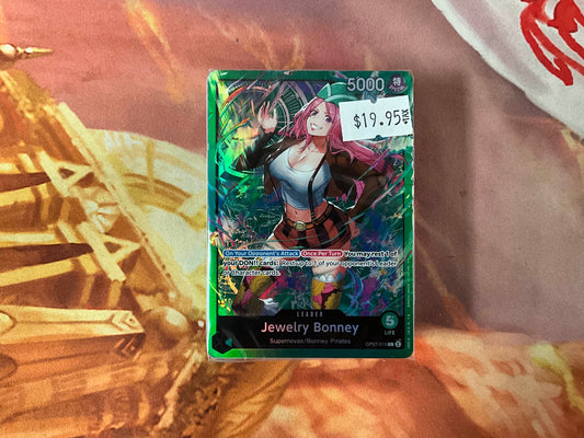 ONE PIECE CARD GAME - Jewelry Bonney Starter Deck ST 24 (Deck Only)