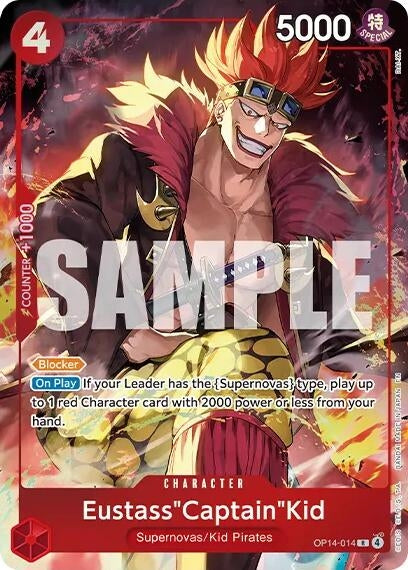 Image for Eustass"Captain"Kid (Premium Card Collection -Best Selection Vol. 6-) (OP14-014) (One Piece Promotion Cards) (OP-PR) - One Piece Card Game