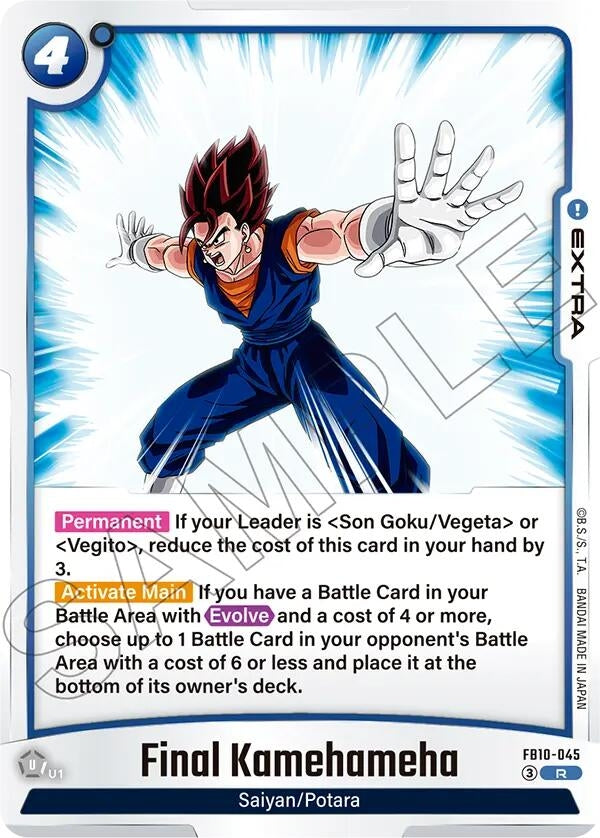 Image for Final Kamehameha (FB10-045) (Cross Force) (FB10) - Dragon Ball Super: Fusion World