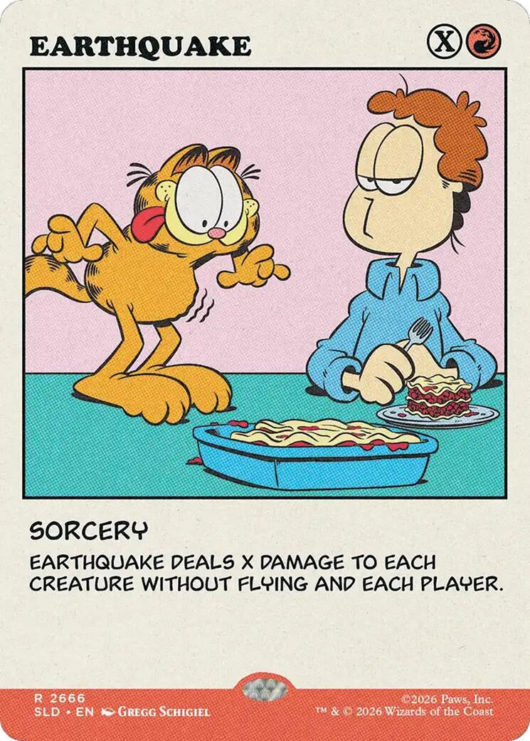 Image for Earthquake (2666) (Secret Lair Drop Series) (SLD) - Magic: The Gathering