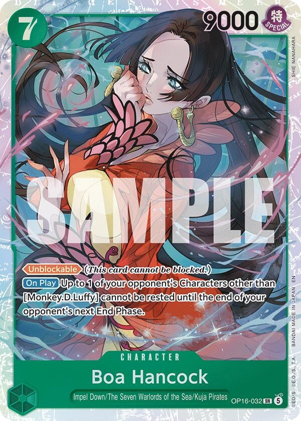 Image for Boa Hancock (OP16-032) (The Time of Battle) (OP16) - One Piece Card Game