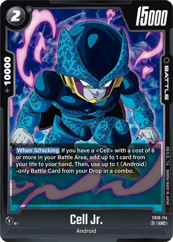 Image for Cell Jr. (FB10-114) (Cross Force) (FB10) - Dragon Ball Super: Fusion World