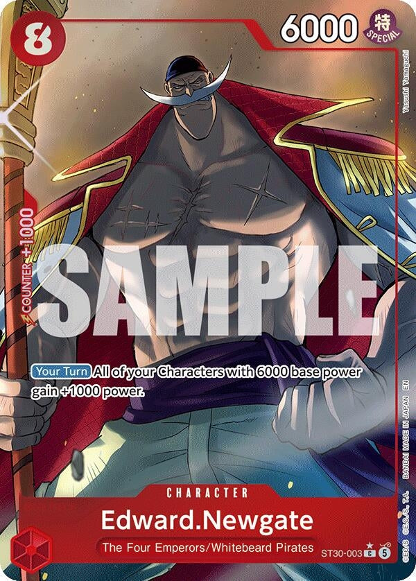 Image for Edward.Newgate (Full Art) (ST30-003) (Starter Deck EX: Luffy & Ace) (ST-30) - One Piece Card Game
