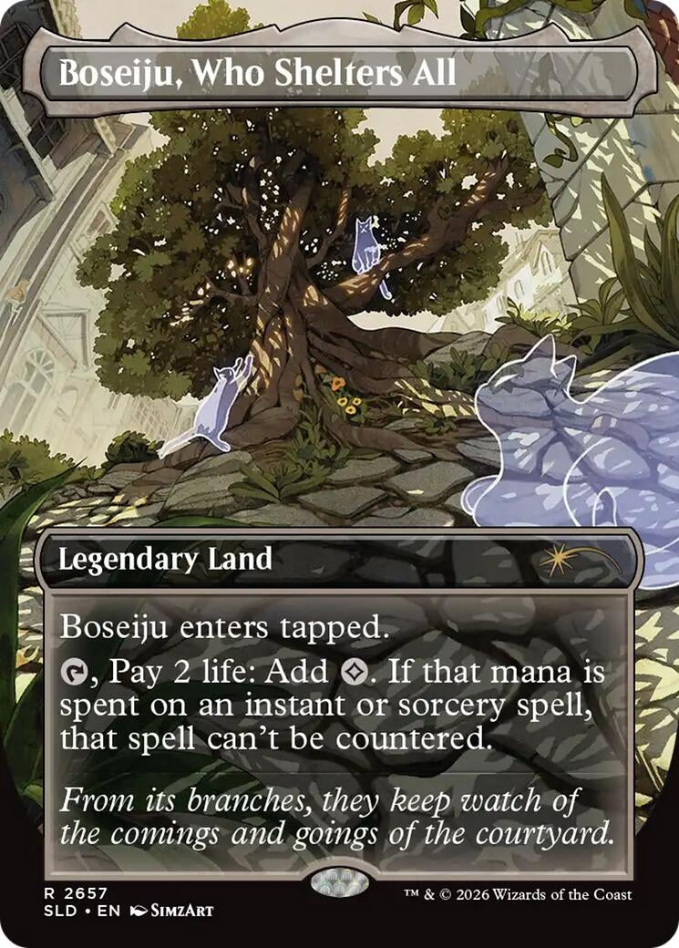 Image for Boseiju, Who Shelters All (2657) (Secret Lair Drop Series) (SLD) - Magic: The Gathering