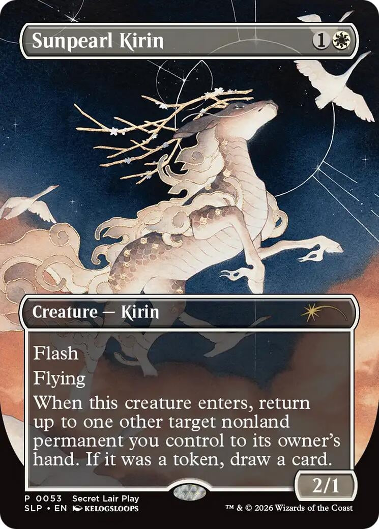 Image for Sunpearl Kirin (53) (Secret Lair Showdown) (SLP) - Magic: The Gathering