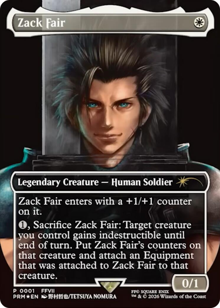 Image for Zack Fair (1) (Media Promos) (MEDIA) - Magic: The Gathering