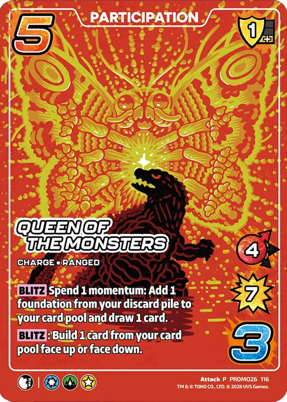 Image for Queen of the Monsters (PROMO26 116) (UniVersus Promos) (UVSP) - UniVersus