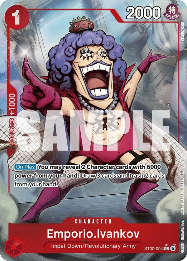 Image for Emporio.Ivankov (Full Art) (ST30-004) (Starter Deck EX: Luffy & Ace) (ST-30) - One Piece Card Game