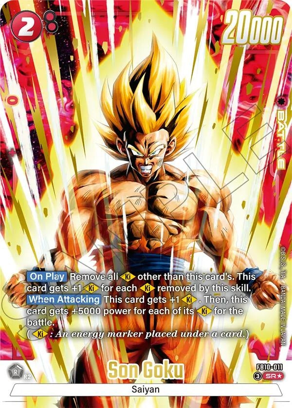 Image for Son Goku - FB10-011 (Alternate Art) (FB10-011) (Cross Force) (FB10) - Dragon Ball Super: Fusion World