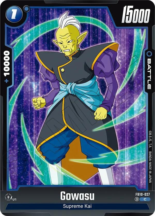 Image for Gowasu (FB10-027) (Cross Force) (FB10) - Dragon Ball Super: Fusion World