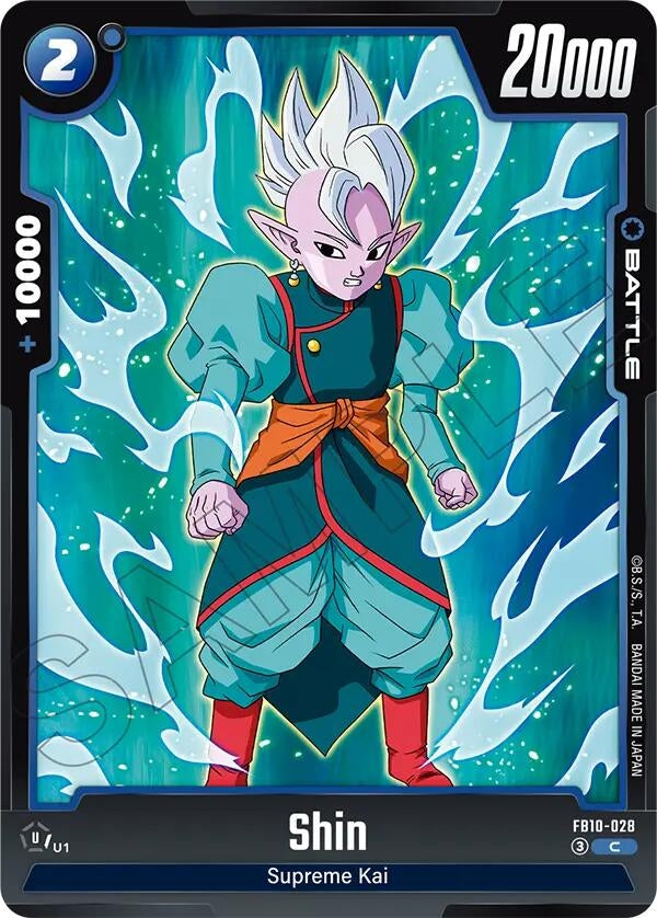 Image for Shin (FB10-028) (Cross Force) (FB10) - Dragon Ball Super: Fusion World