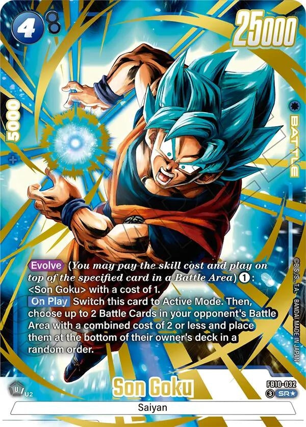 Image for Son Goku - FB10-032 (Alternate Art) (FB10-032) (Cross Force) (FB10) - Dragon Ball Super: Fusion World