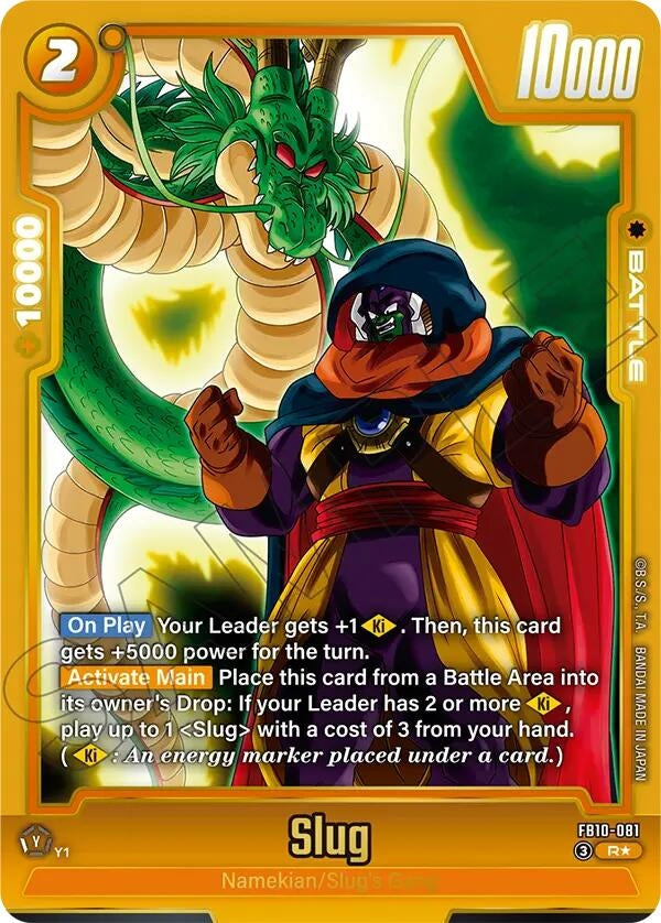 Image for Slug - FB10-081 (Alternate Art) (FB10-081) (Cross Force) (FB10) - Dragon Ball Super: Fusion World