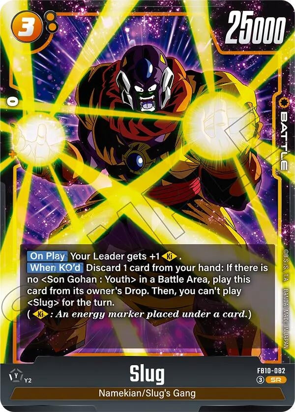 Image for Slug - FB10-082 (FB10-082) (Cross Force) (FB10) - Dragon Ball Super: Fusion World