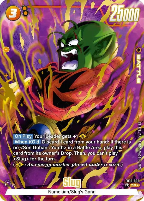 Image for Slug - FB10-082 (Alternate Art) (FB10-082) (Cross Force) (FB10) - Dragon Ball Super: Fusion World