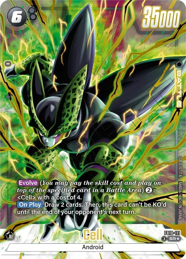 Image for Cell - FB10-111 (Alternate Art) (FB10-111) (Cross Force) (FB10) - Dragon Ball Super: Fusion World
