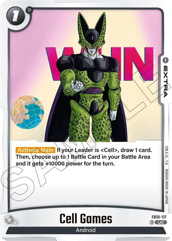 Image for Cell Games (FB10-117) (Cross Force) (FB10) - Dragon Ball Super: Fusion World