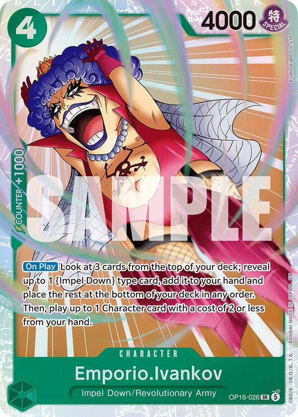 Image for Emporio.Ivankov (026) (OP16-026) (The Time of Battle) (OP16) - One Piece Card Game