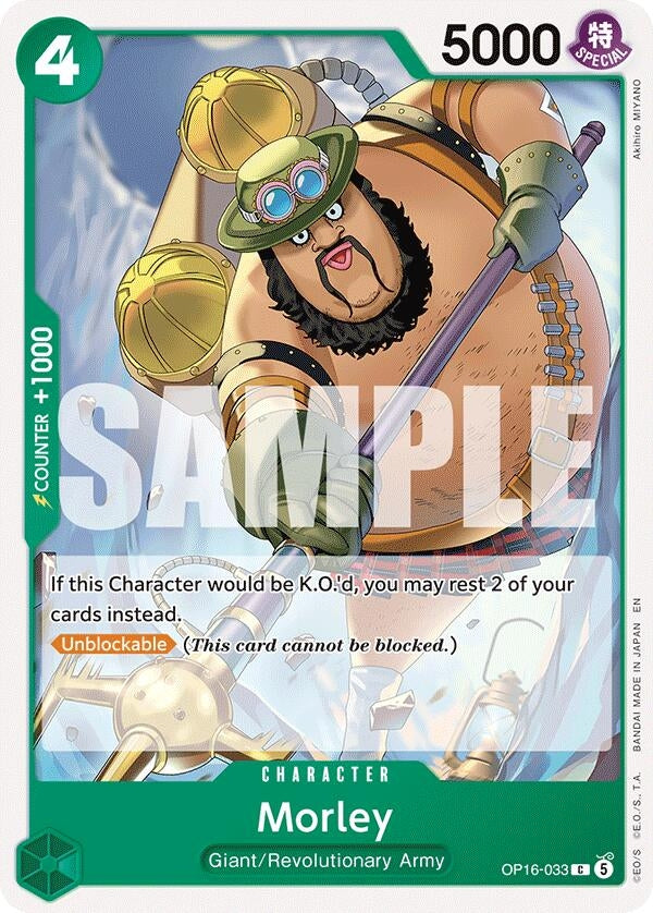 Image for Morley (OP16-033) (The Time of Battle) (OP16) - One Piece Card Game