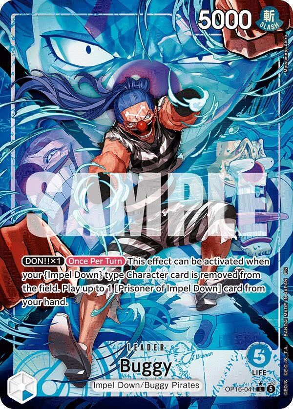Image for Buggy (041) (Alternate Art) (OP16-041) (The Time of Battle) (OP16) - One Piece Card Game