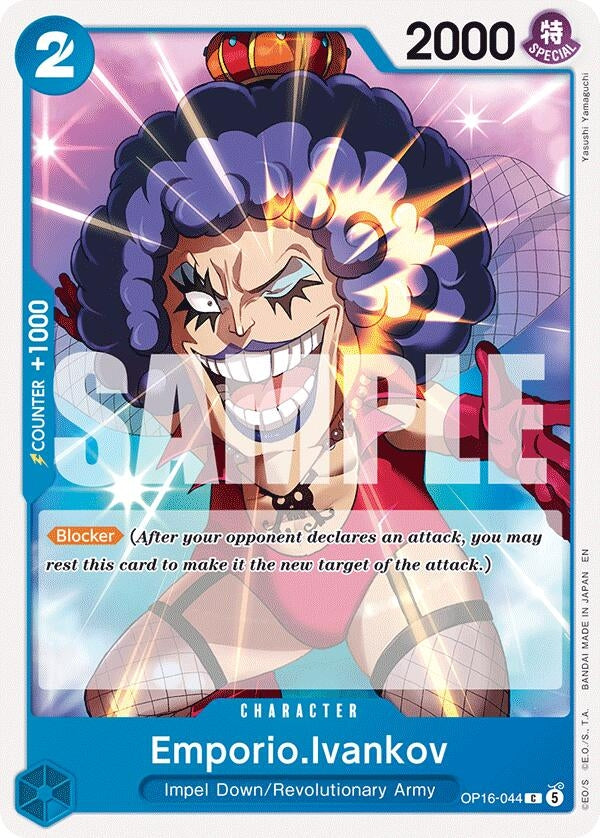 Image for Emporio.Ivankov (044) (OP16-044) (The Time of Battle) (OP16) - One Piece Card Game